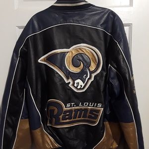 58 Sports St. Louis Rams leather jacket mediumediu